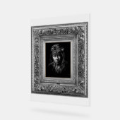 Indigene Indigene Ureinwohner. Acrylschild (Winkel)