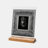 Indigene Indigene Ureinwohner. Acrylschild (Winkel)