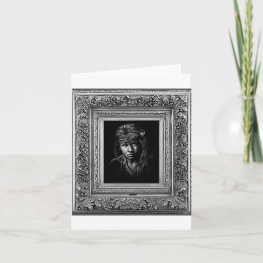 Indigene Indigene Ureinwohner. Karte (Vorderseite)