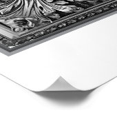 Indigene Indigene Ureinwohner. Poster (Ecke)