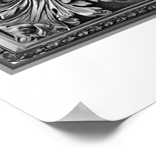 Indigene Indigene Ureinwohner. Poster (Ecke)