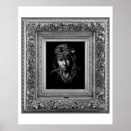 Indigene Indigene Ureinwohner. Poster