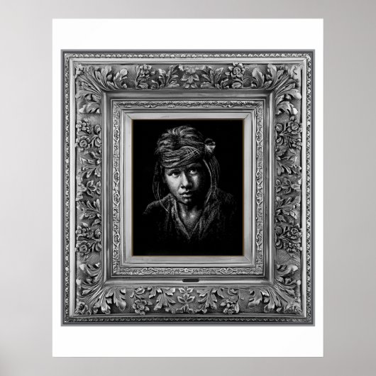 Indigene Indigene Ureinwohner. Poster (Vorne)