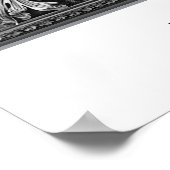 Indigene Indigene Ureinwohner. Poster (Ecke)