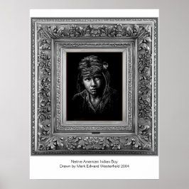 Indigene Indigene Ureinwohner. Poster