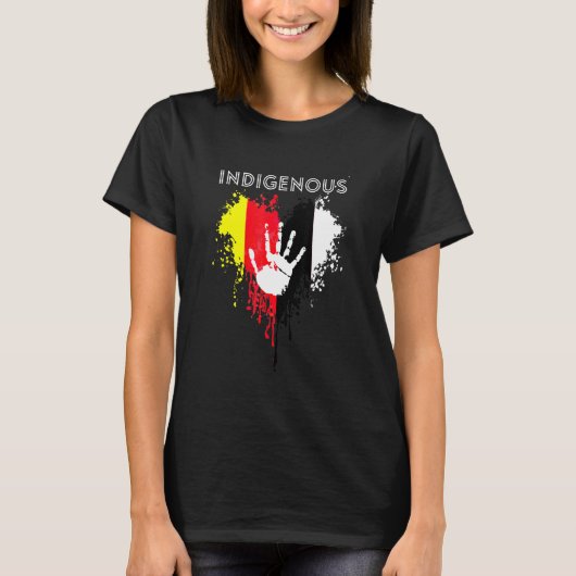 Indigene indigene Völker T-Shirt (Vorderseite)