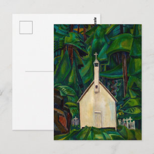Indigene Kirche Emily Carr Postkarte