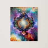 Indigene kosmische Wolken öffnen den Himmelsweg Puzzle (Vertikal)