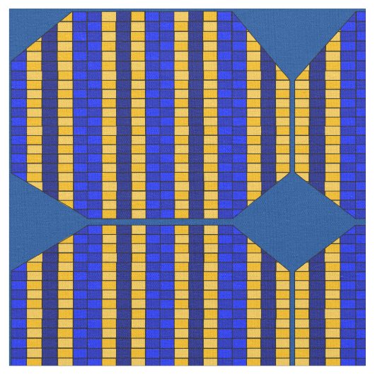 Indigene Muster Stoff (Nahaufnahme)