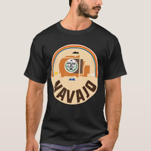 Indigene Nationalflagge navajo - großes Siegel T-Shirt