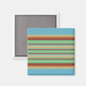 Indigene Print 5 Magnete Magnet (Vorderseite/Rückseite)
