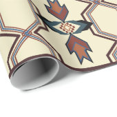Indigene Printwerbung 1 Packpapier (Rolleneckpunkt)