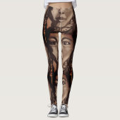 Indigene Stärke Südwestliche Mode Leggings (Vorderseite)