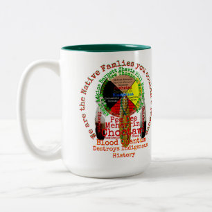 Indigene Totem-Familie Kaffeetasse
