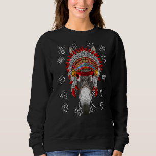 Indigene Ureinwohner des Donkey-Amerikanischen Ure Sweatshirt