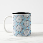 Indigene Winterblüte Zweifarbige Tasse (Links)