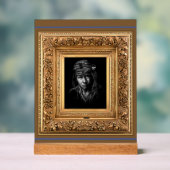 Indigener Indigener Junge Acrylschild (Neutral)