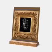 Indigener Indigener Junge Acrylschild (Winkel)