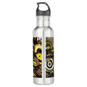 Indigener Infuser Edelstahlflasche (Rückseite)