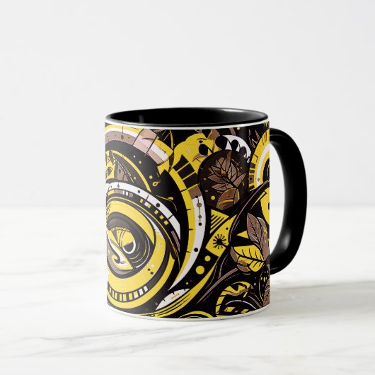 Indigener Infuser Tasse (VorderseiteRechts)