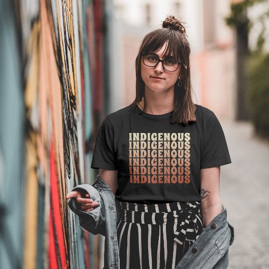 Indigenes amerikanisches Erbe - Indigenes, wiederh T-Shirt