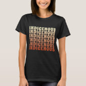 Indigenes amerikanisches Erbe - Indigenes, wiederh T-Shirt (Vorderseite)