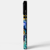 Indigenes Design: künstlerischer Flair Case-Mate iPhone Hülle (Rückseite / Links)