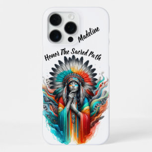 Indigenes Erbe Wilde Berührung iPhone 16 Pro Max Hülle