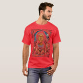 Indigenous American woman T-Shirt (Vorne ganz)