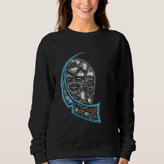 Indigenous Atabey Goddess Taíno Symbol from Puerto Sweatshirt (Vorderseite)