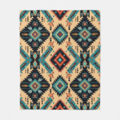 Indigenous Cherokee Nation Fleecedecke (Vorderseite)