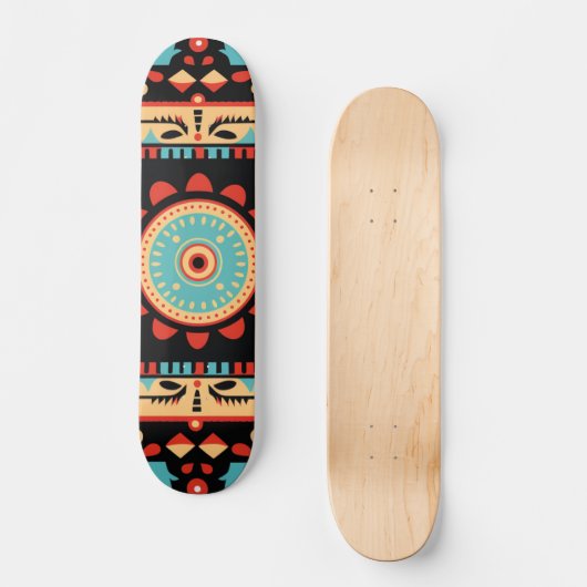 Indigenous Cherokee Nation Skateboard (Vorderseite)
