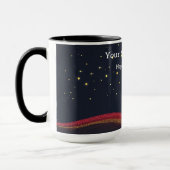 Indigenous Dot Starlit Campfire Constellation Tasse (Links)