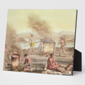 Indigenous from Florida fertiing and cook Fotoplatte (Seite)