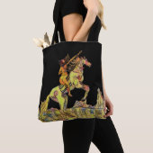 Indigenous Horse Native Indian Tote Bag Black Tasche (Von Nahem)