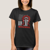 Indigenous Peoples Day USA Flag T-Shirt (Vorderseite)