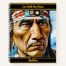 Indigenous Record Book: Artful Touch Notizblock