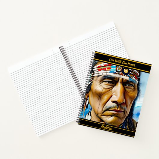 Indigenous Record Book: Artful Touch Notizblock (Innenseite)