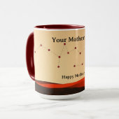 Indigenous Starlit Campfire Constellation Pastel Tasse (Vorderseite Links)