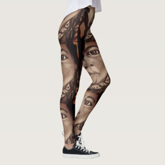 Indigenous Strength Southwestern Fashion Leggings