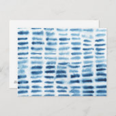 Indigio Wassercolor Print Postkarte (Vorne/Hinten)