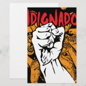 Indignados Briefpapier (Vorne/Hinten)