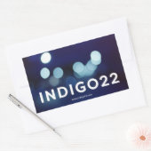 Indigo22 Rechteckiger Aufkleber (Umschlag)