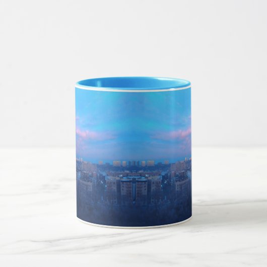 Indigo Awakenings, Sunrise Manhattan Tasse (Zentrum)