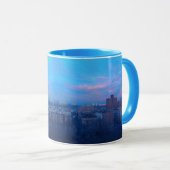 Indigo Awakenings, Sunrise Manhattan Tasse (VorderseiteRechts)