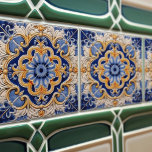 Indigo Azulejo Blue Portugiesische Lissabon-Dekora Fliese<br><div class="desc">Indigo Azulejo Blue Portugiesisch Lissabon dekorative Keramik Fliesen sind eine schöne und einzigartige Ergänzung zu jeder Zuhause. Ein hochwertiges Produkt mit zeitloser Ästhetik. Die blaue Farbe der Fliesen wird durch das Indigoblau der berühmten Azulejo-Fliesen von Lissabon inspiriert, was Ihrem Raum eine Touch von Geschichte und Kultur verleiht. Diese Fliesen eignen...</div>