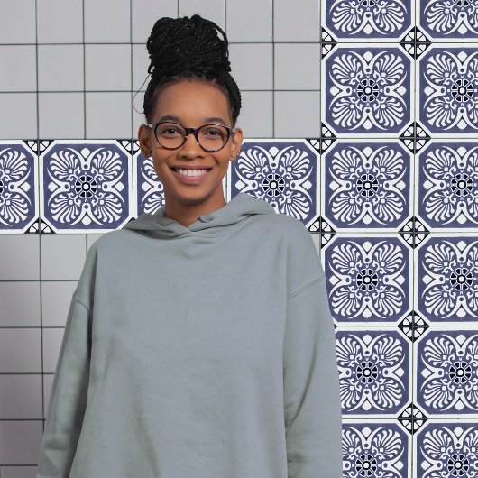 Indigo Azulejo Blue Portugiesische Lissabon-Dekora Fliese