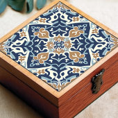 Indigo Azulejo Blue Portugiesische Lissabon-Dekora Fliese