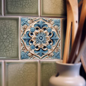 Indigo Azulejo Blue Portugiesische Lissabon-Dekora Fliese