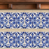 Indigo Azulejo Blue Portugiesische Lissabon-Dekora Fliese
